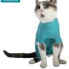 VetMedCare Cat OP Body - Speziell für Katzen - türkis
