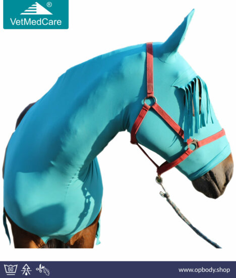 VetMedCare Pferdehaube mit Stirnfransen
