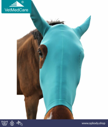 VetMedCare Pferde Kopfmaske Augenschutz Kopfhaube