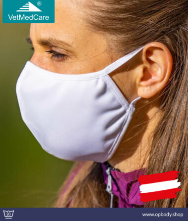 MNS Schutzmaske | Mund Nasen Form Schutzmaske | weiß & hydrophob | Made in Austria